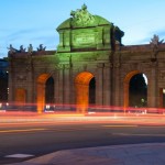 Foto Vista nocturna Puerta de Alcala