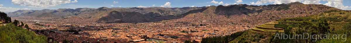 Vista panoramica de Cuzco