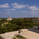Foto Vista ruinas de Uxmal