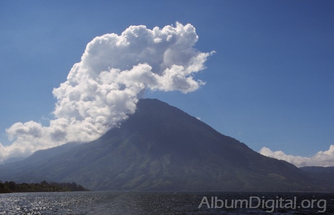 Volcan en Guatemala